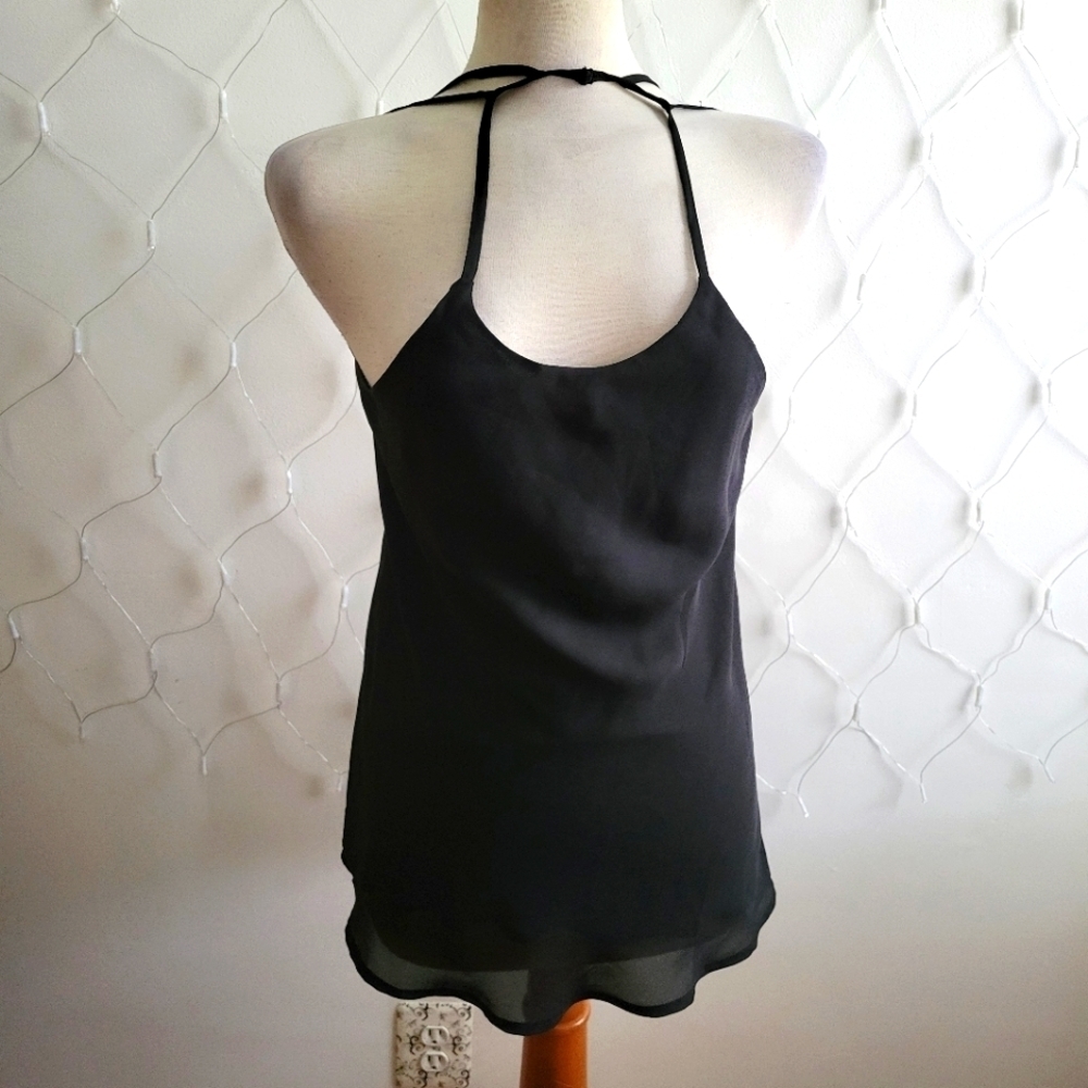¤ Sexy Wet Seal Slip Top • Low Back • Tagged Size Medium